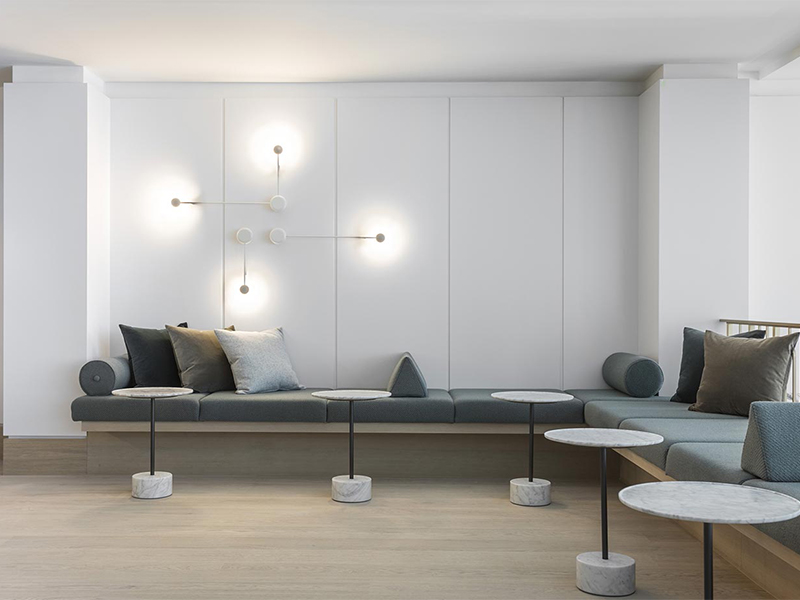 杭州泰安酒店現代簡約裝修設計風