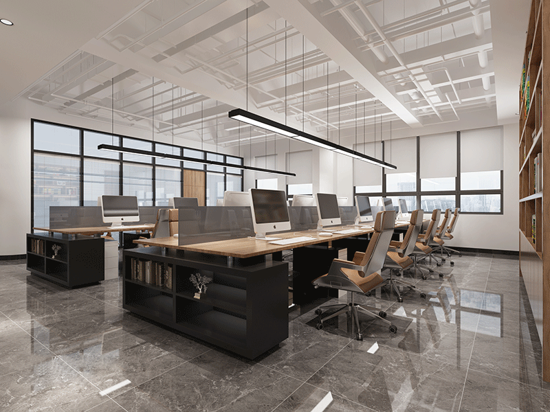 現代簡約風格辦公室裝修設計效果圖