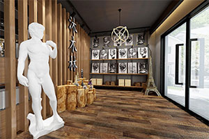 藝術畫室培訓機構裝修設計效果圖