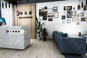 吾之美舞蹈培訓機構裝修設計全景圖